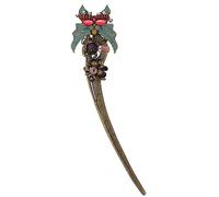 LRXIYODE Retro Elegance Hair Stick Vintage Chinese Style Metal Hairpin for Weddings and Ceremonies Unique Headdress Accessory with Feminine Charm