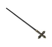 LRXIYODE Roman Pope Cross Scepter Prop Religious Costume Accessory for Priests and Fit for Adults for Halloween Masquerades Parties and Roleplaying