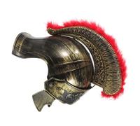 LRXIYODE Roman Soldier Helmet Middle Ages Cosplay Headgear Antique Style Lightweight Party Prop for Adults and Halloween Carnival Costume