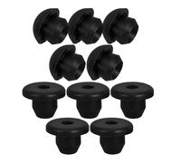 LRXIYODE Rubber Oil Filler Plugs Practical Jack Oil Filler Plug Replacement 10pcs for Convenient Storage Black Rubber Material Hydraulic Horizontal Floor Jack