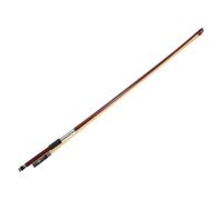 LRXIYODE Sandalwood Violin Bow for Personal Practice and Music Training Institutions with Double Parisian Eyes Design, round Shape, and Horse Hair Flexible for Advanced Students