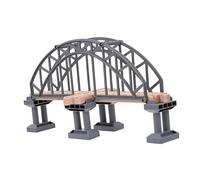 LRXIYODE Scene Puzzle Train Track Bridge Accessory Lightweight Abs Rack for Boys Educational Play Enhances Thinking and Hands Skills