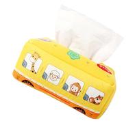 LRXIYODE Sensory Tissue Box Montessori Educational Early Learning for Colorful Soft Pull-out Design Safe Non-toxic Materials for Interaction and Fine Motor Skill Development