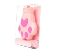 LRXIYODE Silicone Cat Paw Ice Pouch Cooling Bag for Summer Creative Soft Ice Pack for Hot Cold Use Skin-Friendly Pink Cooling Pack for Heat Relief