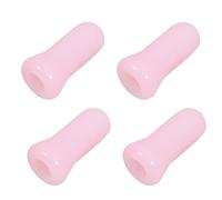 LRXIYODE Silicone Cupping Cups Set for Children 4pcs Pink Reusable Muscle Massage Therapy Body Suction Cups Portable Massage Accessories for Boys and Girls’ Relaxation and Pain Relief