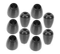 LRXIYODE Silicone Earbud Covers 5 Pairs Black Small Ear Tips Replacement Soft Rubber Earbuds Accessories for Headphones Noise Isolation Compatible with Ear Care and Everyday Use