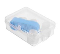 LRXIYODE Silicone Snoring Stopper Nose Plug - Mini Device Soft Comfortable Breathable Design Suitable for Sleepers and Travel 2-Piece Set
