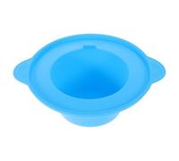 LRXIYODE Silicone Wax Warmer Replacement Bowl 400ml Silicone Liner for Hair Removal Wax Melt Warmer Suitable for Home Beauty Waxing Spa Use Blue