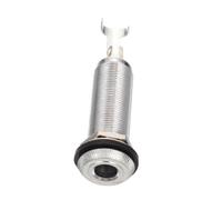 LRXIYODE Silver Dual Channel Output Socket for Electric Guitar and Bass Barrel Jack Cylinder 1/4 Input Plug Connector