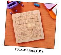 LRXIYODE Sliding Number Puzzle for Wooden Logic Puzzle Game for Early Learning Brain Teaser Plaything Enhancing Number Cognition Patience and Problem Solving Skills Montessori Educational