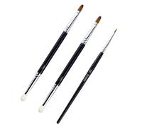 LRXIYODE Small Conceal Brush with Double-head Creative Eyeliner and Tear Ditch Makeup Brushes for Travel Professional Face Makeup Tools Soft and Precise Concealer