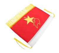 LRXIYODE Small Drum Flag Handheld Snare Drum Flag for School Band Teams Weather Resistant Lightweight Outdoor Performance and Uniform Compatible