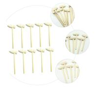 LRXIYODE Solid Wooden Mini Crab Hammers Natural Wood DIY Craft Tools for Multipurpose Seafood Shellfish Mallets for Cracking Crabs and Lobsters Smooth Unvarnished Finish