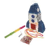 LRXIYODE Space Rocket for Exciting Birthday Party Game for Space Themed Celebrations Fill with Candies for Interactive Fun for Boys