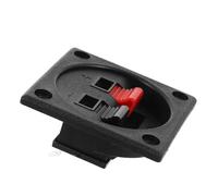 LRXIYODE Speaker Terminal Connector Plate for Car Stereo Compact Binding Post Cup for Easy Installation User Friendly Design and Polarity Markings for Enhanced Sound Quality