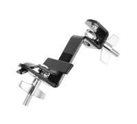 LRXIYODE Standard Cowbell Clamp Mounting Bracket Durable Extension Clip for Drum Accessories for Stabilizing Cowbells Practical Design for Musicians