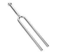 LRXIYODE Standard Tuning Fork for Violin and Guitar Harmonic Tone Fork Precise Pitch Tool for Musicians Silver Musical Instrument Tuner with Broad Compatibility