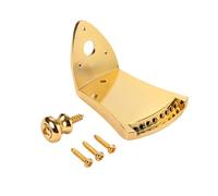 LRXIYODE String Pull Board Triangle Plated Tailpiece Gold Screws for Mandolin Part Replacement Use Arched Mandolin Screws for Guitar Maker
