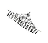 LRXIYODE Stuffed Animal Hammock Plush Net Hanging Storage Organizer with Macrame Tassel for Wall Corner Decorative and Space-Saving Holder for Plush Animals and Soft