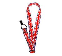LRXIYODE Sturdy Ukulele Straps for Adults with Flag Design Made of Polyester and Carbon Featuring Labour-saving and Shoulder Pressure Reduction Ukulele Accessory for Friends