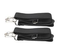 LRXIYODE Sturdy Violin Case Strap with Adjustable Length and Stretch-Resistant Canvas Material for Outdoor Performance - Includes Shoulder Pads and Metal Buckle, 2Pcs