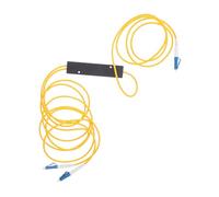 LRXIYODE Telecom-grade Fiber Optic Splitter Lc Fused Optical Cord Compact Weather-resistant Design for Network Setup Home Office Gaming Outdoor Use