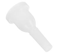 LRXIYODE Tenor Trombone Mouthpiece Replacement Abs Plastic Accessory for Beginners and Professionals Lightweight Brass Instrument Part