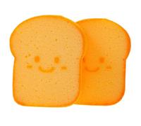 LRXIYODE Thickened Bread-Shaped Kitchen Sponge Pad Dual-Sided Soft Reusable Scrubber for Pot Cleaning and Delicate Surface Washing Compact Cartoon Design for Multi-Purpose Household Use