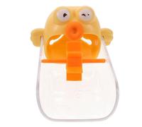 LRXIYODE Toddler Faucet Extender Hand Washing Sink Extenders Splashproof Design Cute Cartoon Style Yellow Universal Fit Soft Silicone TPR Pp Bathroom Kitchen Extension for Kids
