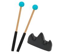 LRXIYODE Tongue Drum Mallet with Blue Sticks and Holder Musical Percussion Drumsticks for Beginners Easy to Hold Non Damaging Instrument Accessory
