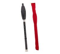 LRXIYODE Traditional Bawu Woodwind Instrument for Beginners with Red Cloth Bag Durable Material Portable Chinese Ethnic Flute in B Key Easy to Play and Carry for Folk Music Enthusiasts