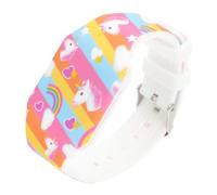 LRXIYODE Unicorn LED Digital Watch with Touch Display Silicone Night Glow Casual Wristwatch for Boys and Cartoon Style for School Party Birthday