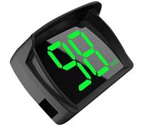 LRXIYODE Universal High Display Simple Technology and Definition with Digital Gps Speedometer Hud Head up Installation, Abs and PC Material for Modern Car Automotive Interior