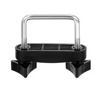 LRXIYODE Universal Roof Rack Clamp Mounting Clip, Lightweight Metal Plastic with 6cm Inner Diameter, Suitable for Car Roof Luggage Racks during Travel