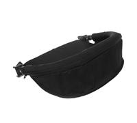 LRXIYODE Universal Stroller Footrest Extension for Baby Stroller with Extended Footrest Design and Safety Armrest, Black Cloth Material Suitable for Pram and Pushchairs