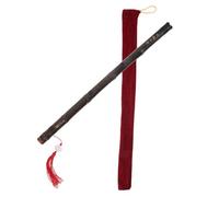 LRXIYODE Vertical Bamboo Flute G Tuning Dizi for Beginners and Handmade Chinese Woodwind Instrument with Design for Family Music Education and Performance