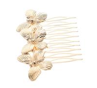 LRXIYODE Vintage Butterfly Hair Comb Durable Alloy Hair Side Clip with Timeless Charm for Brides and Women Versatile Styling for Weddings and Special Occasions