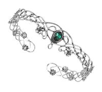 LRXIYODE Vintage Style King Crown Jewelry for Men Medieval Rhinestone Headpiece for Wedding Party Birthday Prom Halloween Cosplay Costume Accessory Decoration