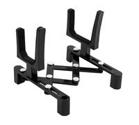 LRXIYODE Violin Stand Display Bracket Portable Holder for Professional and Amateur Players Stable and Easy to Install Black Compact Design for Safe Storage and Exhibition