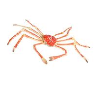 LRXIYODE Vivid Simulated Animal Model Crab Ornament Educational for Realistic Solid Crab Shaped Figurine for Imaginative Play and Environmental Awareness Development