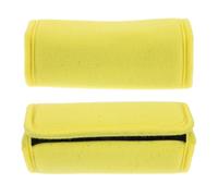 LRXIYODE Walker Armrest Pads Padded Hand Grips for Walker Handles, Sponge Polyester, Yellow, , Universal Fit for Rollator Mobility Aid Handles, for Seniors