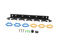 LRXIYODE Wall Microphone Holder for Mount Mic Stand Bracket Wall Microphone Holder Six Holes Sturdy Mic for Karaoke Meetings Studio Setup