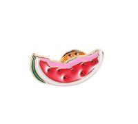 LRXIYODE Watermelon Pin Cartoon Brooch with Playful Fruit Design Versatile Bag and Lapel Accessory for Daily Wear Parties and Travel Cute Summer Fashion Pin for Clothes and Backpacks
