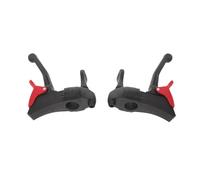 LRXIYODE Wheelchair Brake Handles 1 Pair, Plastic Self-Locking Brake Levers for Electric and Manual Wheelchairs, Universal Replacement Parts for Outdoor and Home Transport Chairs