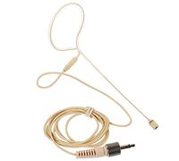 LRXIYODE Wireless Headworn Single Ear Hanging Microphone, Headset Condenser Mic with 3.5mm Screw Nut, Portable over Ear Microphone for Lectures and Public Speaking