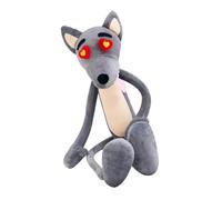 LRXIYODE Wolf Plush Doll 65cm Grey Stuffed Animal Pillow Soft Plush Throw Pillow