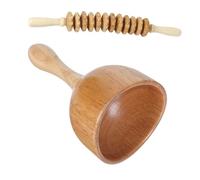 LRXIYODE Wood Guasha Massage Scraping Stick Manual Wooden Body Massager Rods for Muscle Relaxation and Acupoint Therapy Portable Body Massage Tool for Relief and Circulation Improvement
