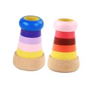 LRXIYODE Wood Kaleidoscope for Educational Developmental Light Show for Year Crafted From Beech Wood Stimulates Imagination and Scientific Interest