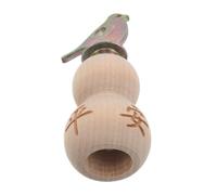LRXIYODE Wooden Bird Call Whistle Gourd-shaped Hand Twist Simulation Bird Chirping Sound Device and Outdoor Activities Educational Fun Whistle and Parties
