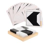 LRXIYODE Wooden Block Puzzle Game for Educational Logic with Hidden Enhances Spatial Thinking and Creativity Parent Interactive Learning Activity for Boys and Fine Craftsmanship